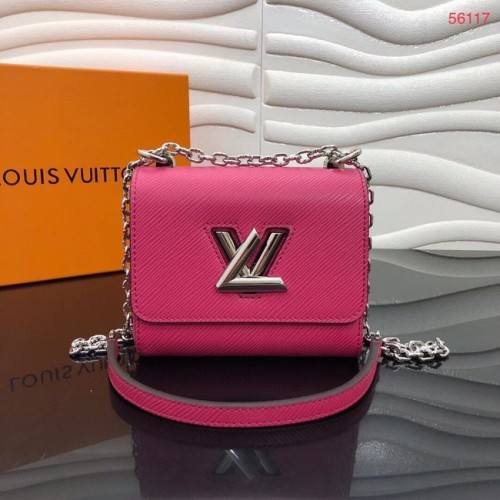 Geantă Louis Vuitton TWIST MINI M56117 Agathe Rose Pink