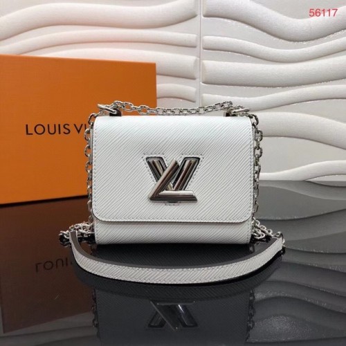 Geantă Louis Vuitton TWIST MINI M56117 albă