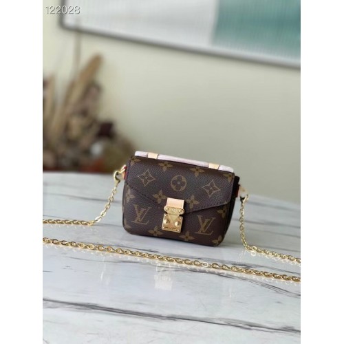 Geantă Louis Vuitton mini monogramă pânză M80312 maro