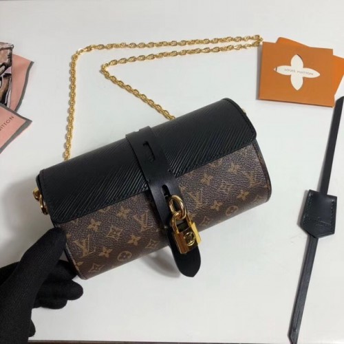 Husă ochelari Louis vuitton monogram canvas M43903 neagră