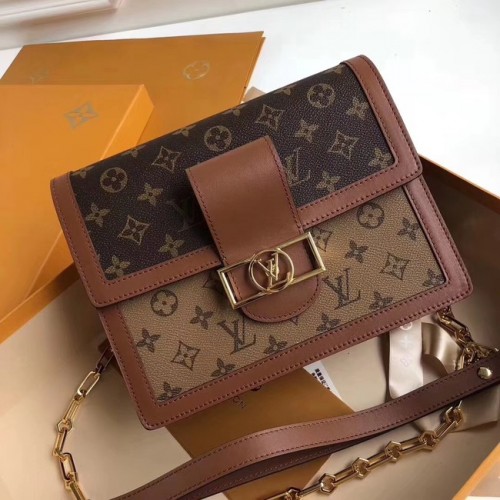 Geantă Louis Vuitton cu monogramă din pânză, piele originală 43599