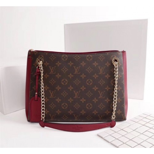 Geantă Louis Vuitton cu monogramă SURENE MM M43755 Bordeaux
