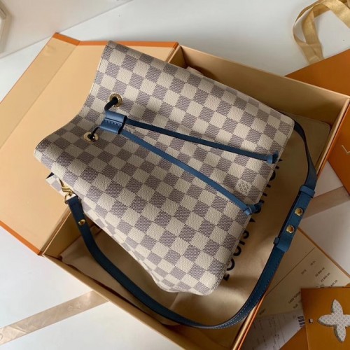 Louis Vuitton Damier Azur NEONOE N44022 albastru original