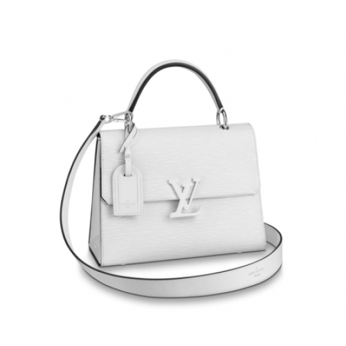 Louis vuitton original GRENELLE Geantă tote mică M53834 Blanc