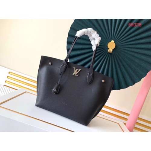 Geantă Louis Vuitton originală LOCKME GO M55028 neagră