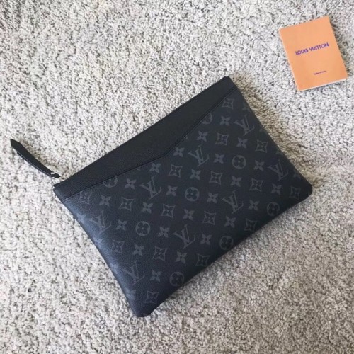 Geantă Louis Vuitton originală Monogram Eclipse Canvas DAILY POUCH M62048
