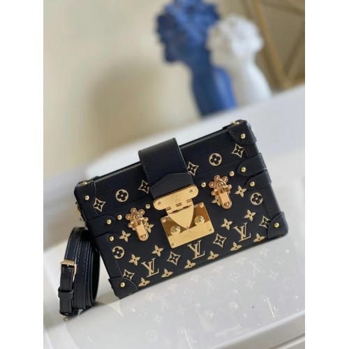 Louis vuitton original PETITE MALLE M57817 negru