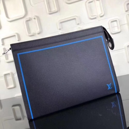 Louis vuitton original POCHETTE VOYAGE MM M30577 negru