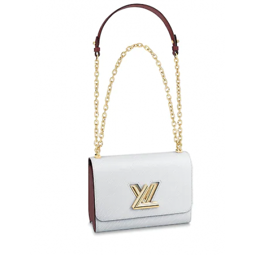 Louis vuitton original TWIST MM M53596 Alb