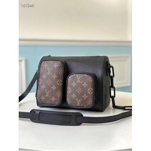 Geantă Louis Vuitton originală din piele, cu monogramă, din pânză, M45338