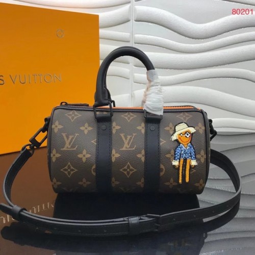 Geantă Louis Vuitton originală din piele, cu monogramă, din pânză, M80201