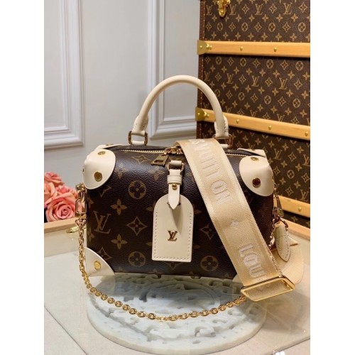Louis vuitton geantă originală din piele MĂRIME SUPELĂ M45531 crem