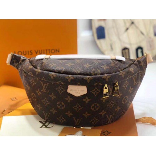 Geantă Louis Vuitton originală cu monogramă din pânză, BUMBAG M43644