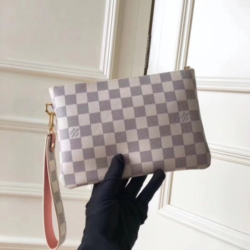 Louis Vuitton PUNGĂ CITY POUCH M63447-2 din pânză cu monogramă originală