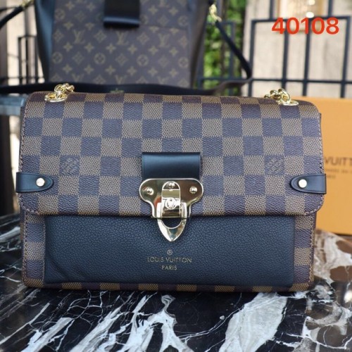 Geantă Louis Vuitton originală cu monogramă din pânză M40108 neagră