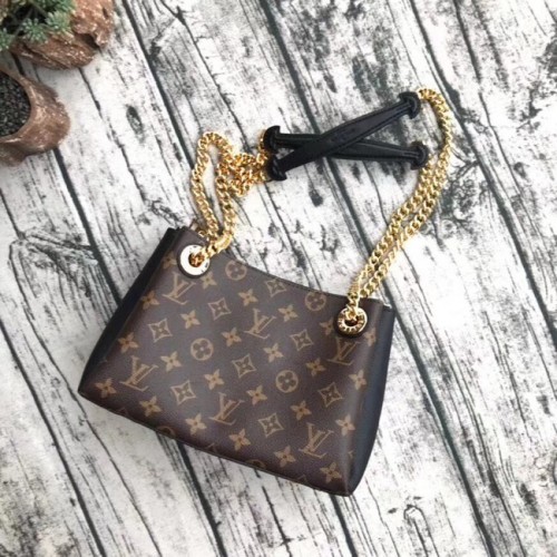 Geantă Louis Vuitton originală cu monogramă SURENE BB M43775 neagră