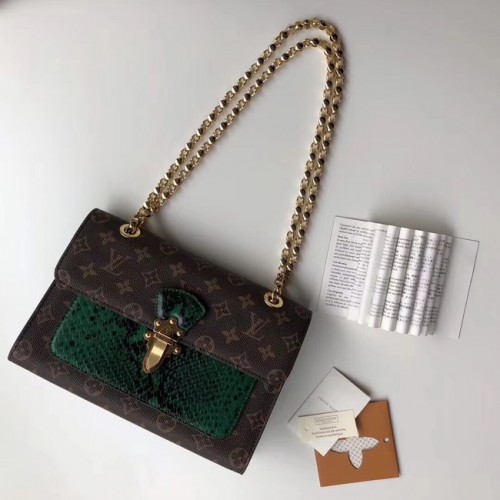 Louis Vuitton original monogramă pânză VICTOIRE M43731 verde