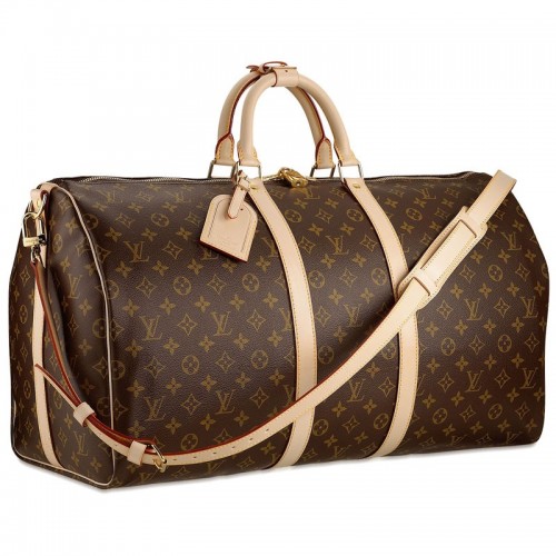 Geantă de umăr Louis Vuitton Monogram Canvas Keepall 55 M41414