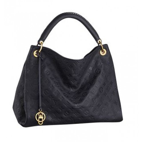 Vanzare fierbinte Louis Vuitton Monogram Empreinte Artsy MM M93448 Negru