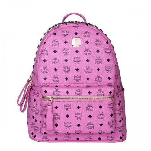 Rucsac MCM Medium Top cu ținte MC4232 Rosy
