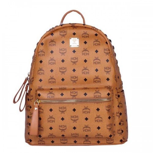 Rucsac MCM Medium Top cu știfturi MC4232 Alb