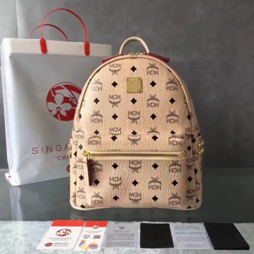 Rucsac MCM Mediu cu Ținte MCM0039 OffWhite