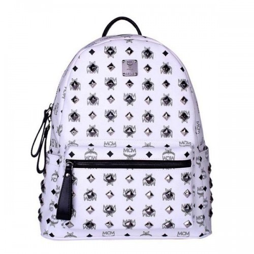 Rucsac MCM Stark Medium cu ținte MC2089 Alb