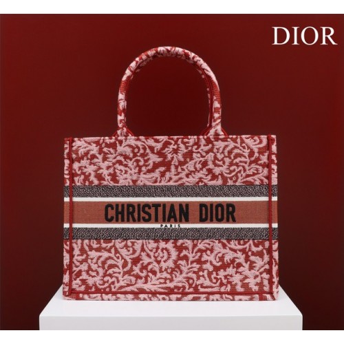 Geantă medie Dior Book Tote Broderie M1296ZRU-1