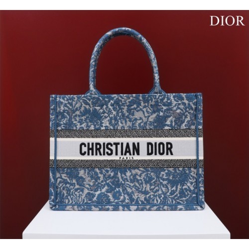 Geantă medie Dior Book Tote Broderie M1296ZRU-2