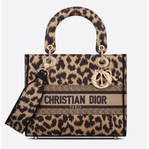 GEANTĂ MEDIE LADY D-LITE Bej Multicolor Broderie Mizza M0565O