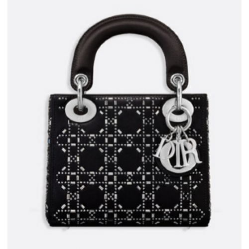 MINI LADY DIOR-VAN SATIJN M0500PRTC NEGRU