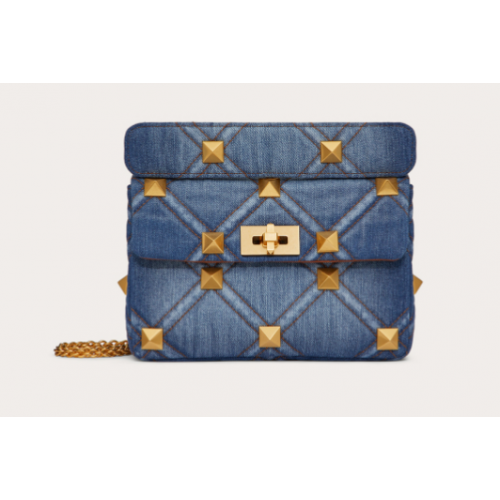 Lanț mediu VALENTINO ROMAN STUD Denim XW0B0I82H