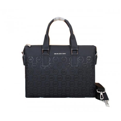 Servietă din piele de vițel Michael Kors 99051 Negru