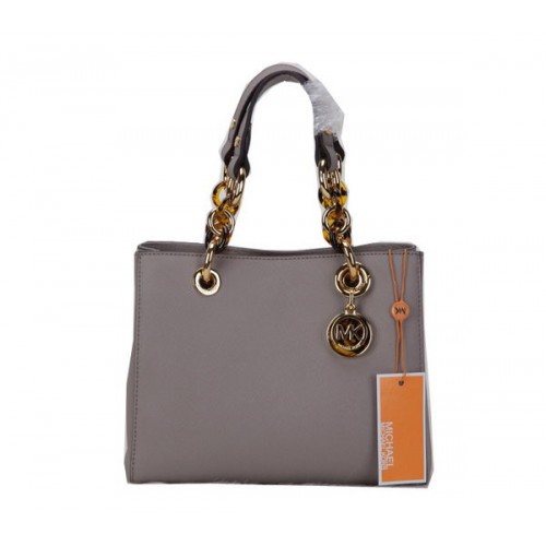 Geantă de călătorie Michael Kors Jet Set Original Leather MK0619 Gri