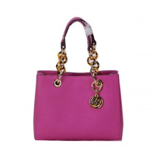 Geantă de călătorie Michael Kors Jet Set Original Leather MK0619 Rose
