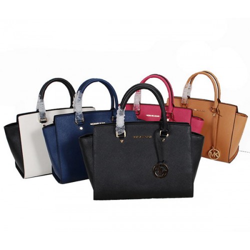 Geantă Michael Kors MK0909 Selma cu fermoar superior