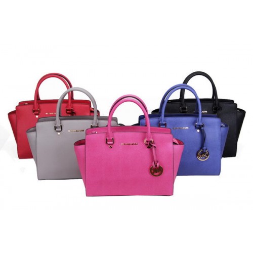 Geantă Michael Kors MK1866 Selma cu fermoar superior