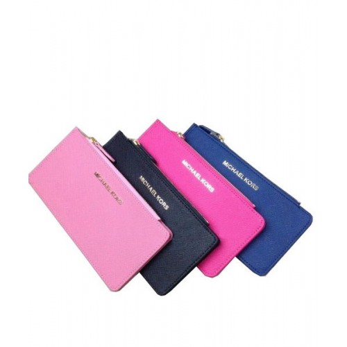 Port carduri de vizită Michael Kors MK3013 din piele Saffiano
