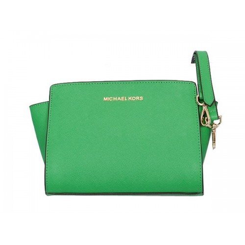 Geantă Michael Kors Mini Selma Messenger MK8710 Verde