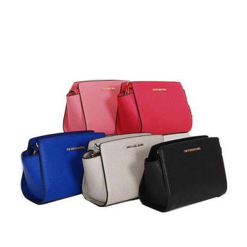 Geantă Michael Kors Mini Selma Messenger din piele originală MK7221