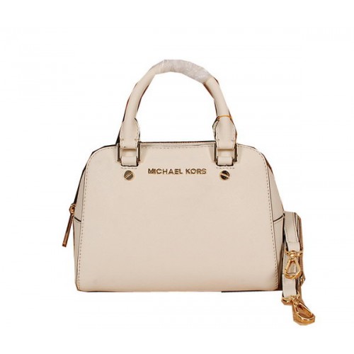 Geantă Michael Kors Originală din piele Saffiano MK2603 OffWhite