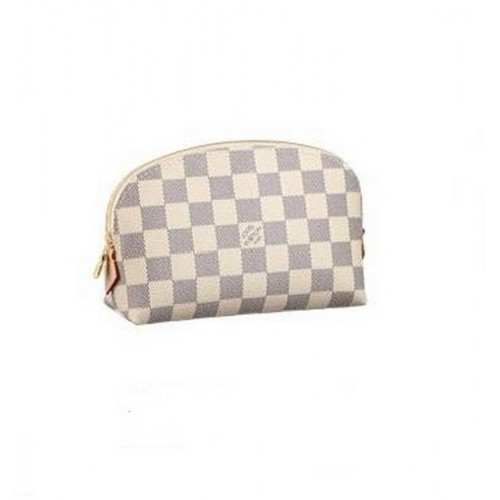 Geantă cosmetică Louis Vuitton Damier Azur Canvas N60024