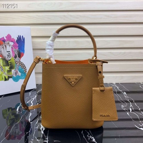 Prada Panier mică Original Saffiano Bag 1BA217 Maro