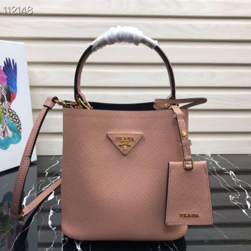 Prada Panier mică Original Saffiano Bag 1BA217 Roz