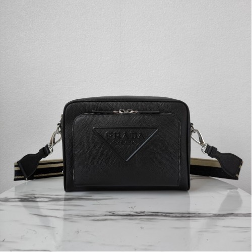 Geantă Prada Re-Edition 2005 Saffiano din piele 2HD052 neagră