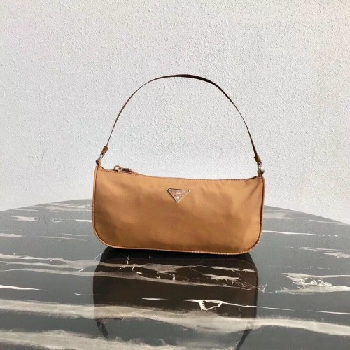 Geantă tote Prada Re-Edition din nailon 1N1419 maro