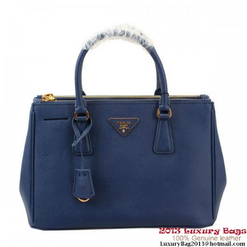 Geantă Prada Saffiano 30cm BN1801 - RoyalBlue