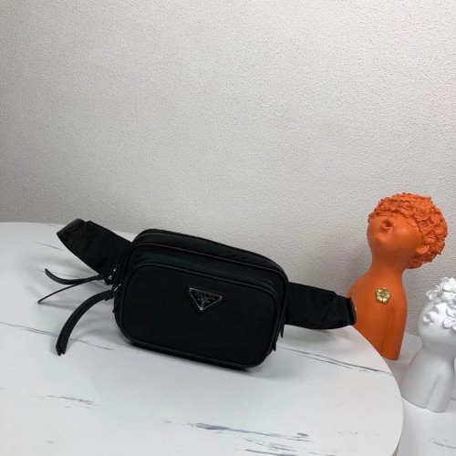 Geantă de mână Prada Saffiano 1BL010 Negru