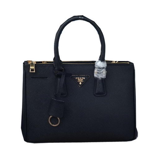 Geantă Prada Saffiano din piele PBN1801 Negru