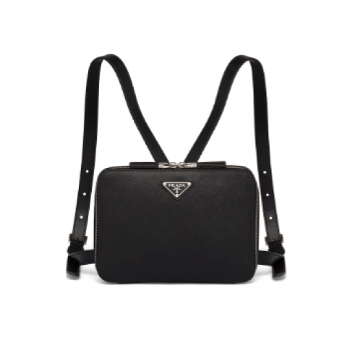 Rucsac Prada din piele Saffiano 2VZ038 negru